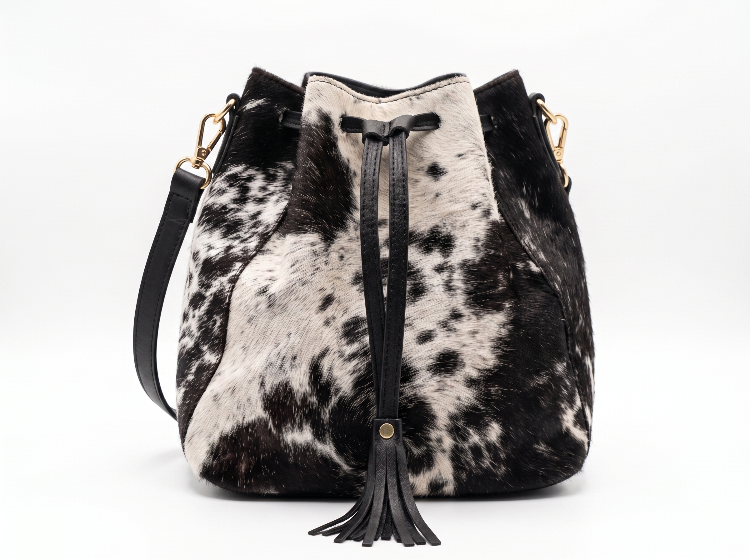 Bolso Bucket Mujer – Pelo de Vaca | Textura Auténtica - Image 2