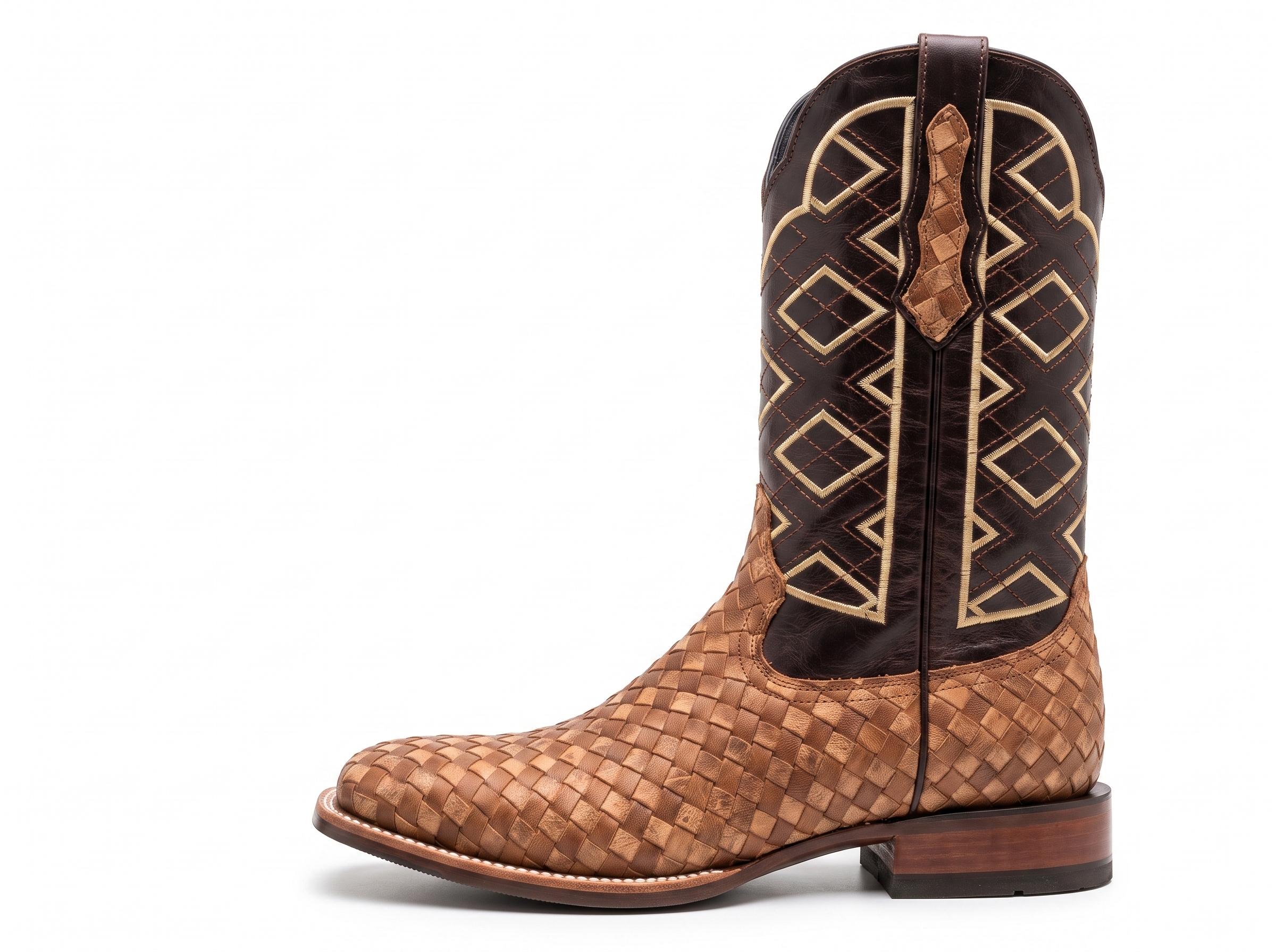 Bota Trenzado Hombre | Cognac & Ébano - Image 2