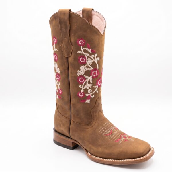 Bota Floral Mujer | Miel & Rosa