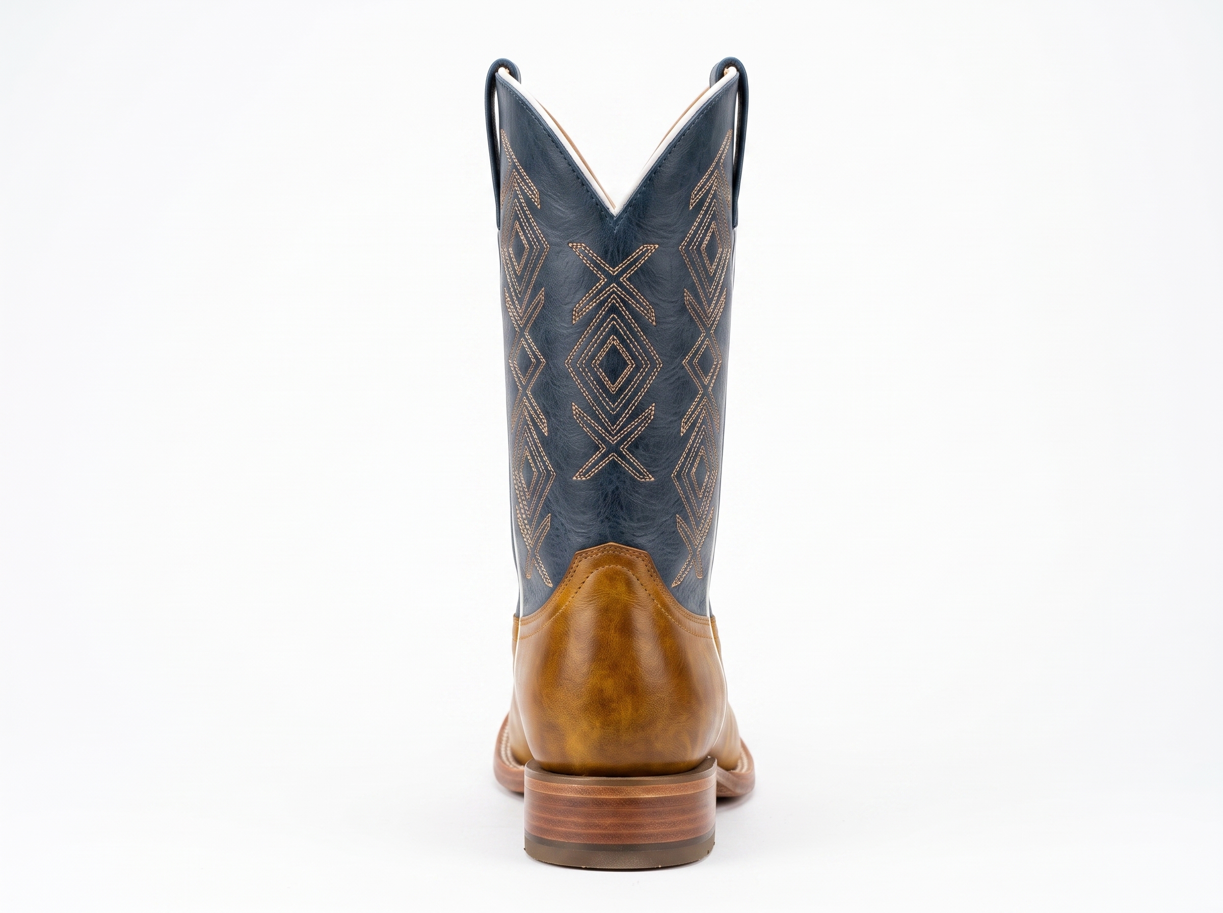 Bota Geométrica Hombre | Mostaza & Marino - Image 4